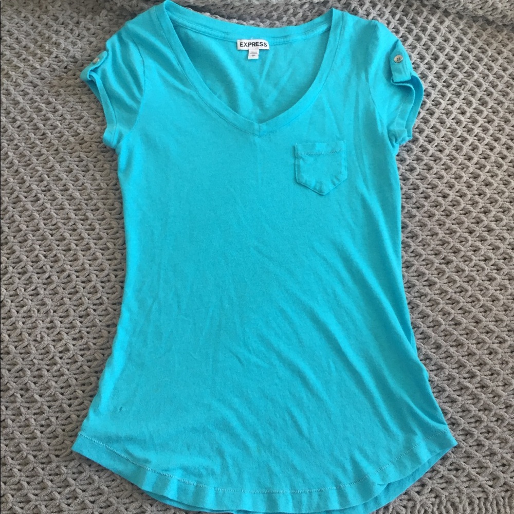 Express Blue Tee